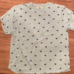 Teal Gorilla Shirt